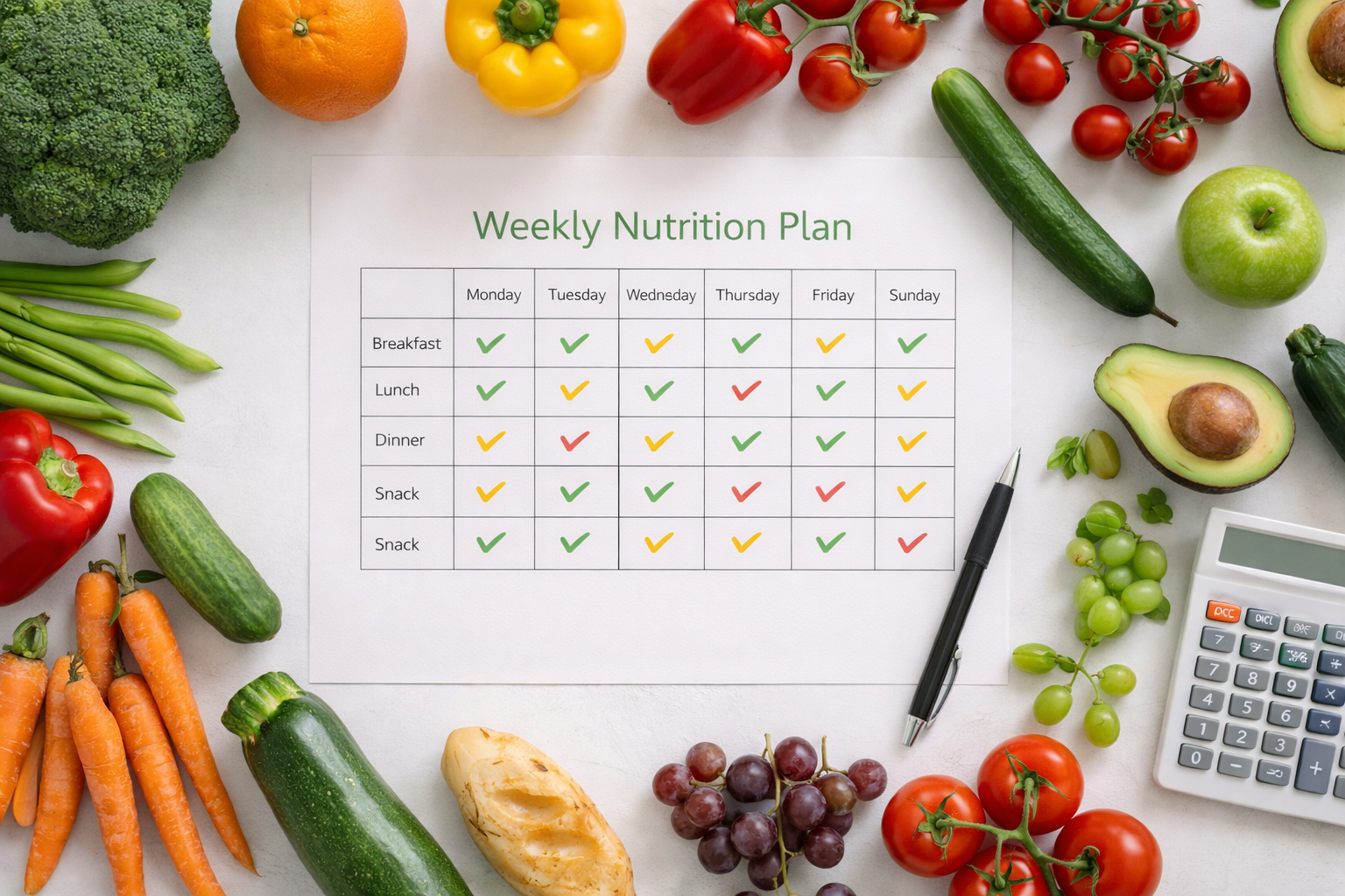 Ernährungsplan erstellen